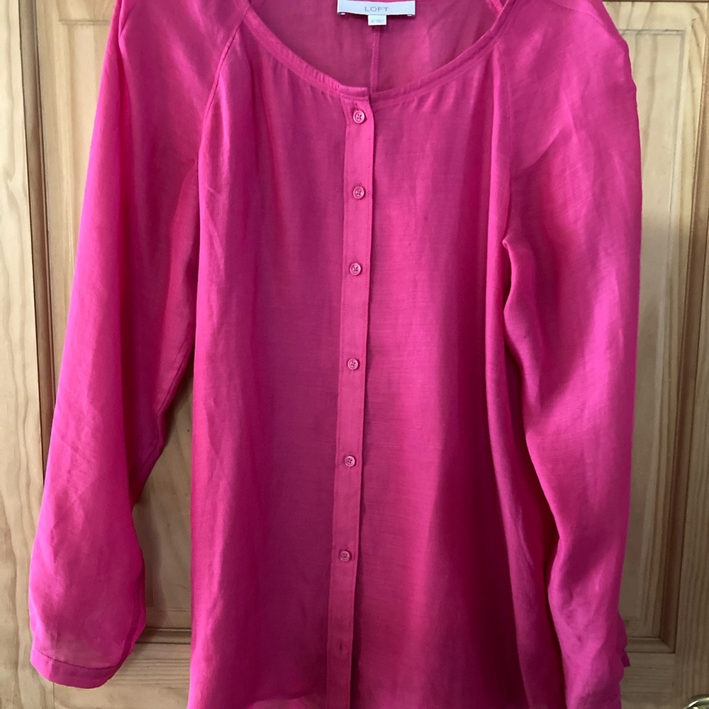 Loft button up shirt